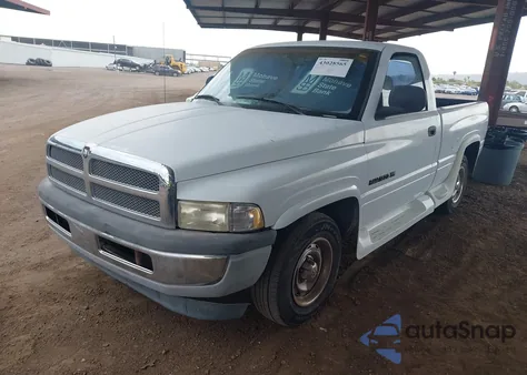 2001 Dodge Ram 1500 St/Ws из США, поврежденный, VIN 1B7HC16X71S629863